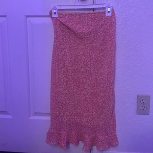 Long lowrise Skirt
